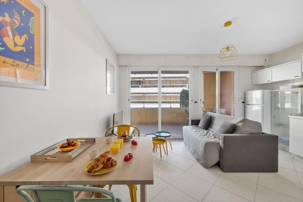 Palacio- Centre-Ville - Parking Prive - Proche Mer - Grande Terrasse 芒通 外观 照片