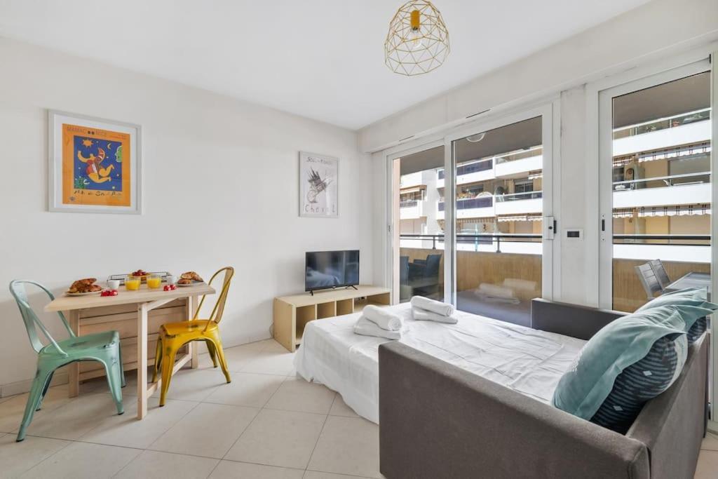 Palacio- Centre-Ville - Parking Prive - Proche Mer - Grande Terrasse 芒通 外观 照片