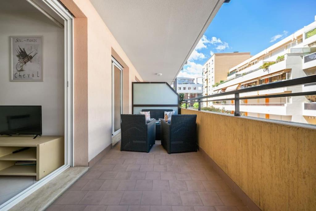 Palacio- Centre-Ville - Parking Prive - Proche Mer - Grande Terrasse 芒通 外观 照片